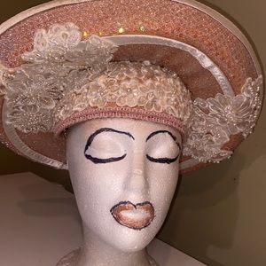 Gorgeous Pink Church/Dress Hat (SHOWSTOPPER)